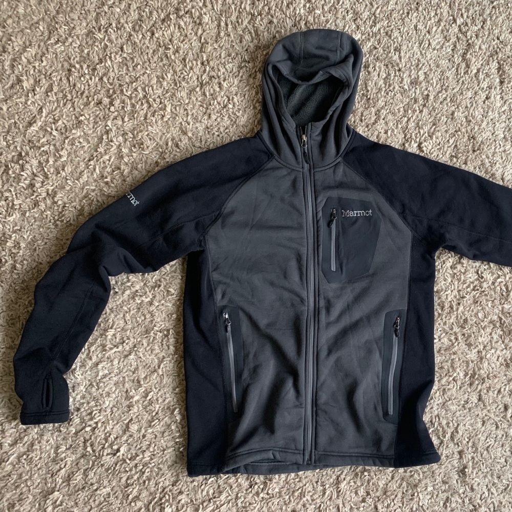 Marmot full zip hoodie. Excellent condition, no flaws.